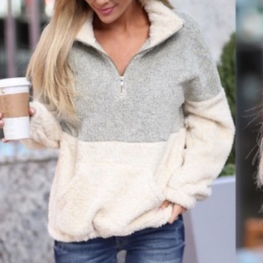 Softest fleece pullover
